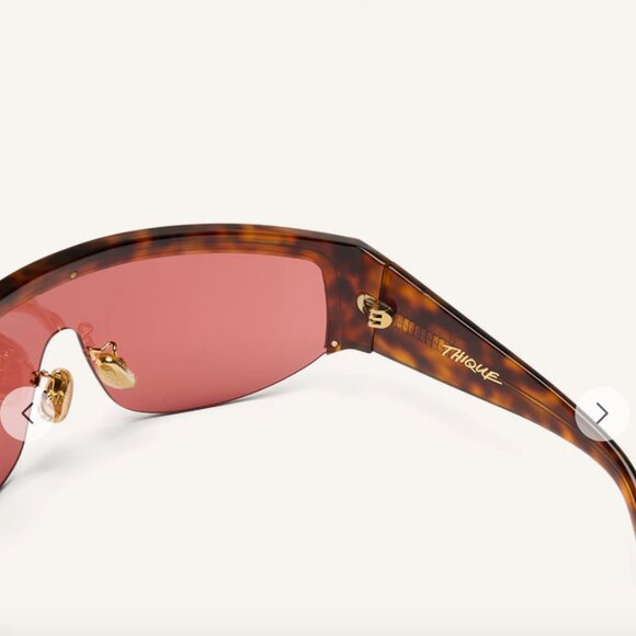 Dezi THIQUE FIERY TORTOISE / BURGUNDY sunglasses- never worn - Picture 4 of 6